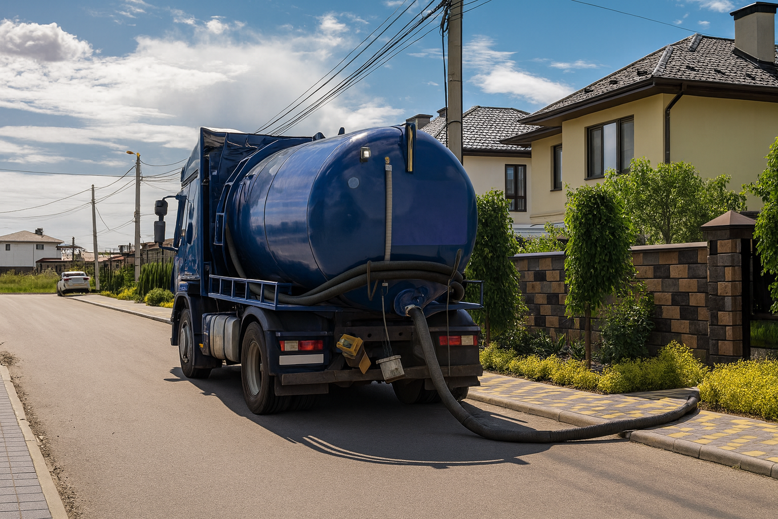 İstanbul vidanjör hizmeti ekipmanı
